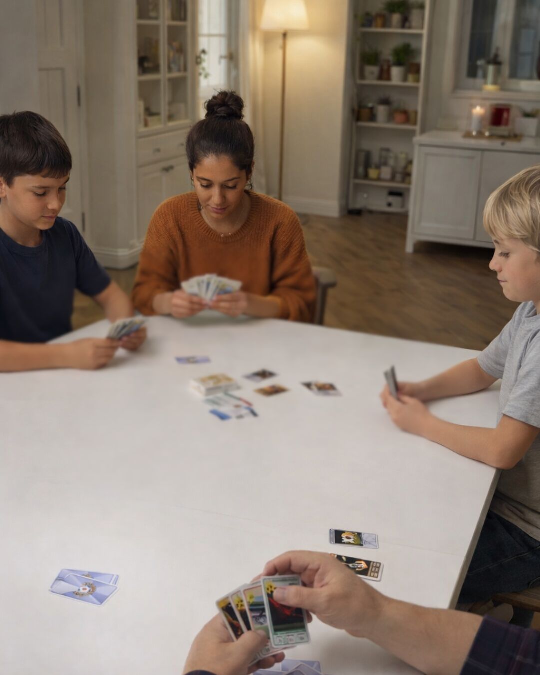 Venner spiller Fodboldkampen